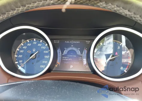 2016 Maserati Ghibli S Q4 из США, поврежденный, VIN ZAM57RTA1G1178753